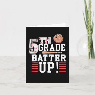 5e graad eerste dag van de vijfde klas van de scho kaart