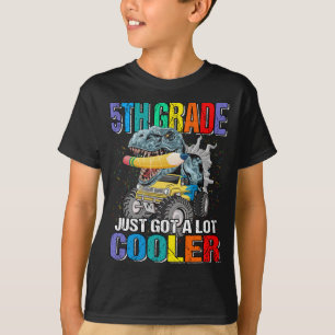 5e graad heeft net een veel koeler monster vrachtw t-shirt