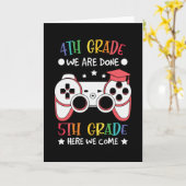 5e graad hier We komen terug naar schoolvideokeute Kaart (Gele Bloem)