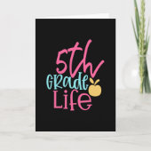 5e graad in leven kaart (Voorkant)