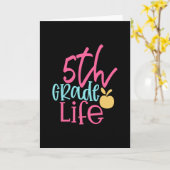 5e graad in leven kaart (Gele Bloem)