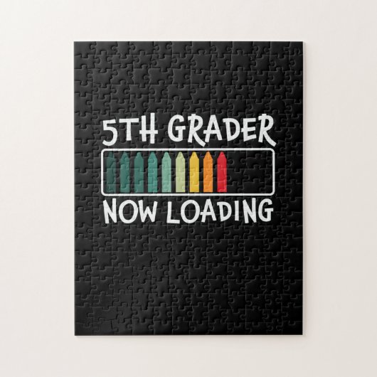 5e graad leraar 5e graad nu belading legpuzzel (Verticaal)