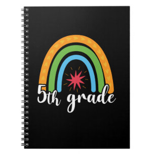 5e graad leraar 5e graad regenboogster notitieboek