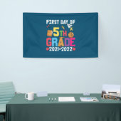 5e graad leraar eerste dag vijfde graad spandoek (Beurs)