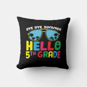 5e graad leraar Hallo 5e graad Kussen