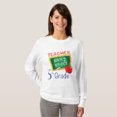 5e graad leraar t-shirt (Voorkant volledig)