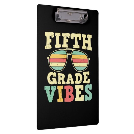 5e graad leraar vijfde graad vibes klembord (Rechts)