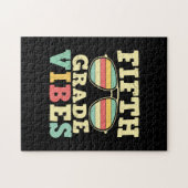 5e graad leraar vijfde graad vibes legpuzzel (Horizontaal)