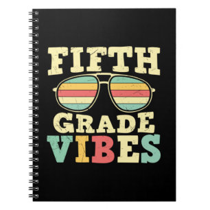 5e graad leraar vijfde graad vibes notitieboek