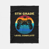 5e graad school Complete Afstuderen gamer Fleece Deken (Voorkant)