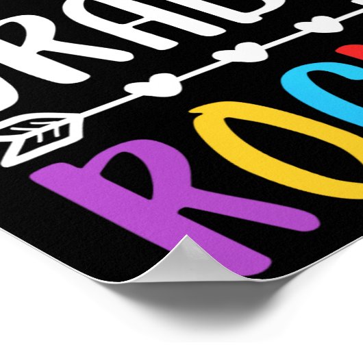 5e graad terug naar school poster (Hoek)