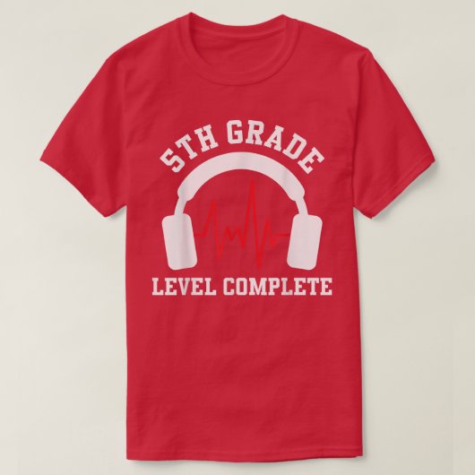 5e graad Volledig 5e klas elementair Afstudeerder T-shirt (Design voorkant)