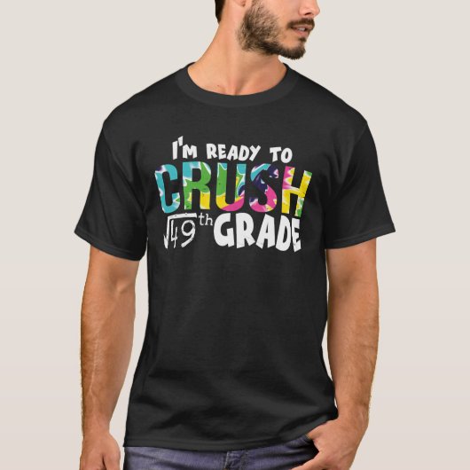 5e graadvierteam Hallo vijfde graad terug naar sch T-shirt (Voorkant)