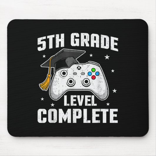 5e Grade Level Complete Videogame Vijfde Graad GR Muismat (Voorkant)