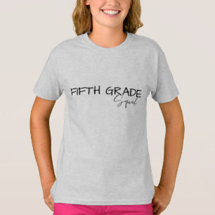 5e GRADE Squad Docent Student kind Crew School T-shirt