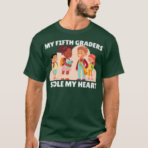 5e Grader Stole My Heart Valentijnsdag Anime Tea T-shirt