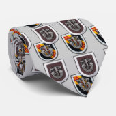 5e groene baretten flash reunion veteranen vietnam stropdas (Opgerold)