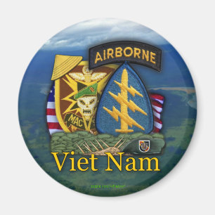 5e groene bessen macv sog vietnam vets Magnet