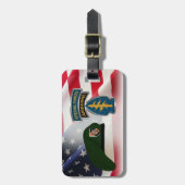 5e groep speciale strijdkrachten bagagelabel (Voorkant verticaal)