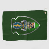 5e groep speciale strijdkrachten golfhanddoek (Horizontaal)