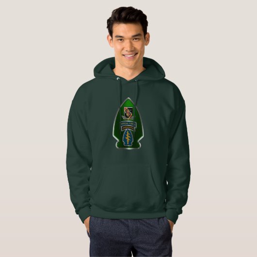 5e groep speciale strijdkrachten hoodie (Voorkant volledig)
