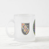 5e groep speciale strijdkrachten in de lucht  matglas koffiemok (Links)