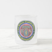 5e groep speciale strijdkrachten in de lucht  matglas koffiemok (Center)