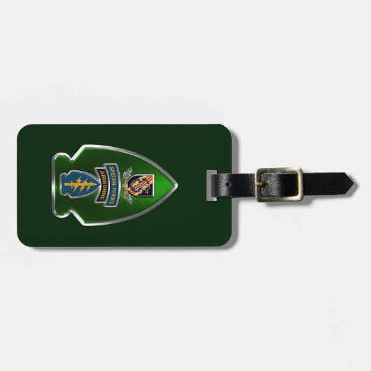 5e groep speciale strijdkrachten (luchtvervoer) bagagelabel (Voorkant horizontaal)