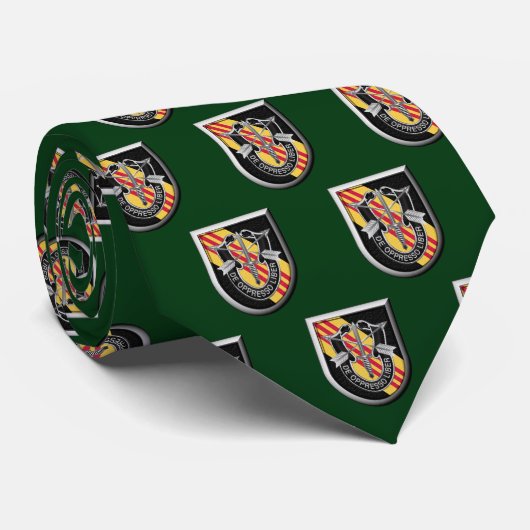 5e groep speciale strijdkrachten stropdas (Opgerold)