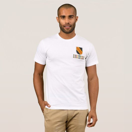 5e groep speciale strijdkrachten SWA Combat Vetera T-shirt (Voorkant volledig)