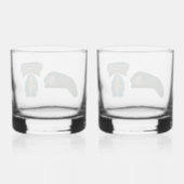 5e groep speciale strijdkrachten whisky glas (Achterkant)