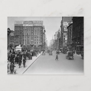 5e grot. op 42nd Street, New York City 1913 Vintag Briefkaart