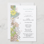 5e Houten Bruiloft Jubileum Uitnodiging (Achterkant)