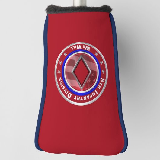5e infanteriedivisie golfheadcover (Draai 90)