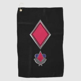 5e Infanteriedivisie Op maat gemaakte patch-insign Golfhanddoek
