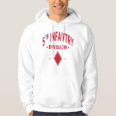 5e Infanteriedivisie - United States Military Hoodie (Voorkant)
