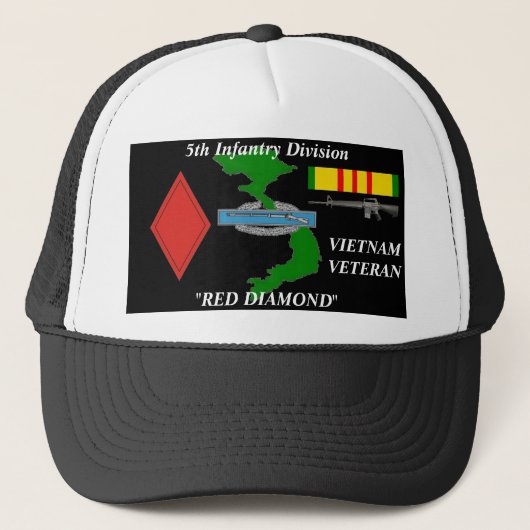 5e infanteriedivisie Vietnam Koel Pet (Voorkant)