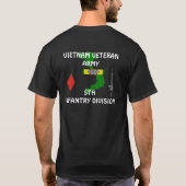5e infanteriedivisie Vietnam T-Shirt (Achterkant)
