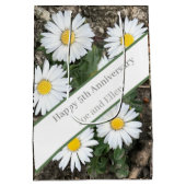 5e Jubileum, bewerkbaar Medium Cadeauzakje (Achterkant)