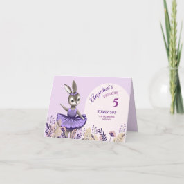 5e Jubileum dank u kaart