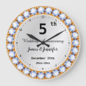 5e Jubileum diamant Grote Klok (Voorkant)