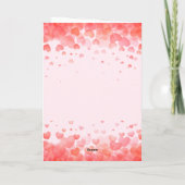 5e Jubileum Kaart met dansend paar en harten (Achterkant)