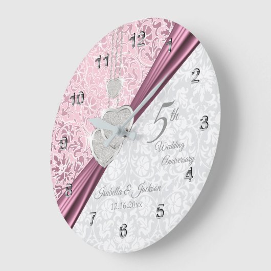 5e Jubileum met roze bruiloft Grote Klok (Hoek)