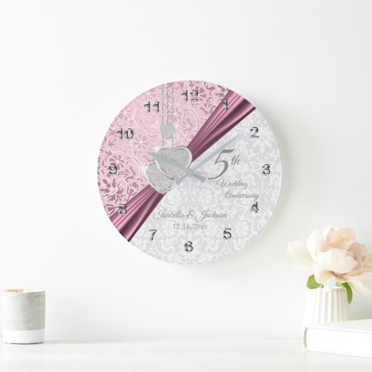 5e Jubileum met roze bruiloft Grote Klok (Huis)