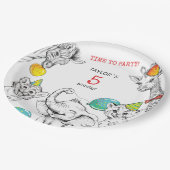 5e Jubileum Party Paper Bord (Gekanteld)