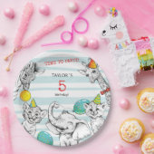 5e Jubileum Party Paper Bord (Feest)