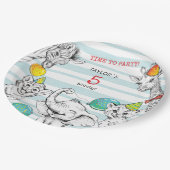 5e Jubileum Party Paper Bord (Gekanteld)