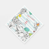 5e Jubileum Party Papier Servet (Hoek)