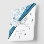 5e Jubileum van het Blauwhuwelijk Vierkante Klok (Hoek)