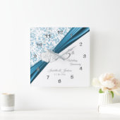 5e Jubileum van het Blauwhuwelijk Vierkante Klok (Huis)